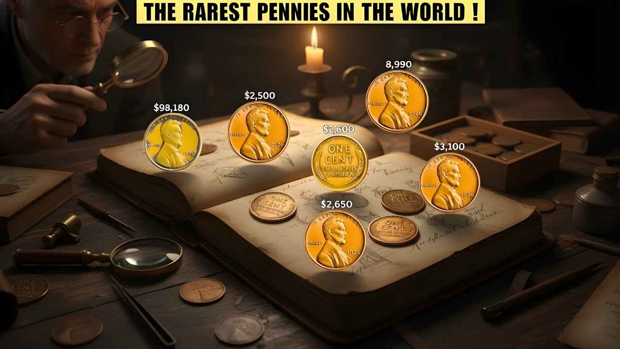 Rare Pennies Worth $989,000: Ultimate Collector’s Guide to Valuable U.S. Coins – De'lish Emporium